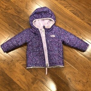 Reversible Purple North Face Jacket